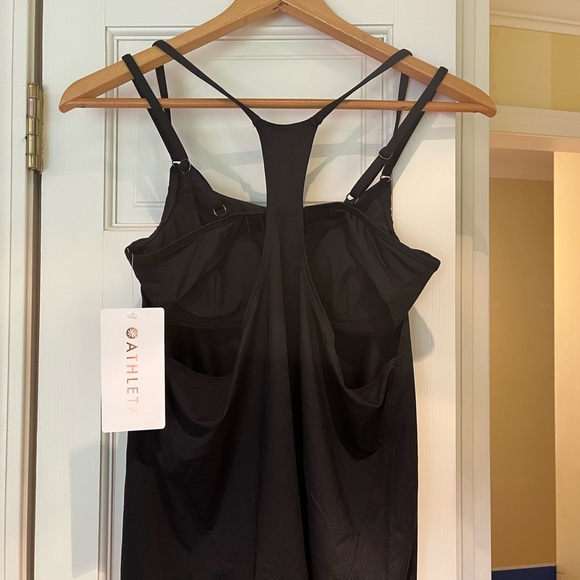 Athleta Seascape Blousy Tankini in Black sizes 34B/C AND 32B/C - Picture 4 of 7